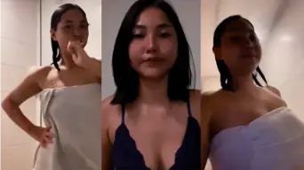 Cybel, Selebgram Seksi Live Streaming Mandi Panas