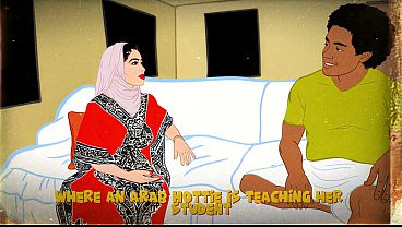Tutor Arab Montok Dan Sangek Ngajarin Murid Trik Baru Yang Bikin Ngeces.