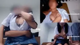 Tusuk Pacar Cosplay Pake Baju Sma, Ngencrot Sampe Basah – Sayonararealworld