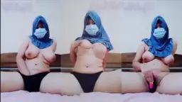 Biru Jilboobs Bikin Sange, Ngocokin Memek Sampe Basah.