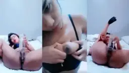 Caroline Colok Memek Pakai Botol Kaca Sampai Pecah, Bikin Makin Basah Dan Gelisah.