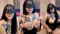 Cassandra Colmek Barbar Live Bling2, Crot Muncrat Sambil Muncratin Kontol Basah