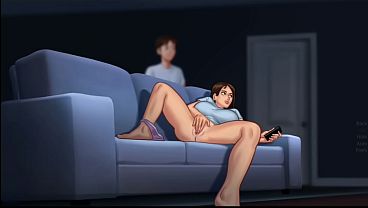 Satu Tatapan Ibu Tiri Bikin Seharian Panas & Basah (18+)