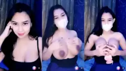 Aoraa Cantik Remas Toket Montok, Desahannya Bikin Sange
